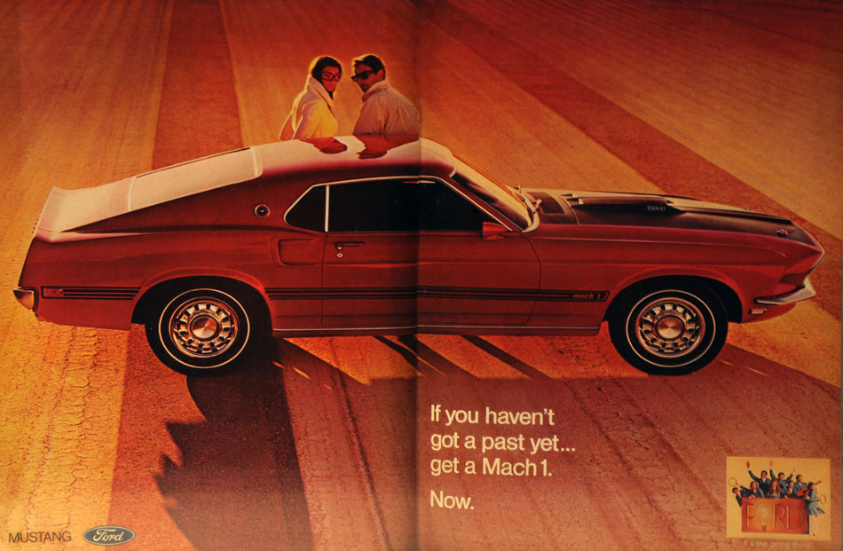1970 Ford Mustang Mach1 Ad