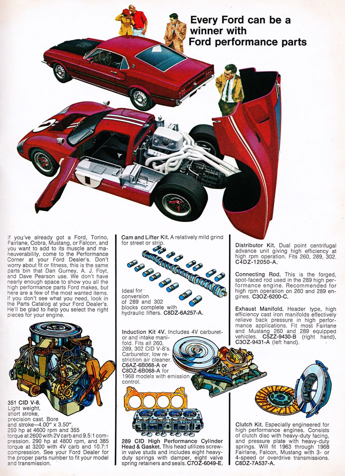 69 Ford Performance Parts Guide 6
