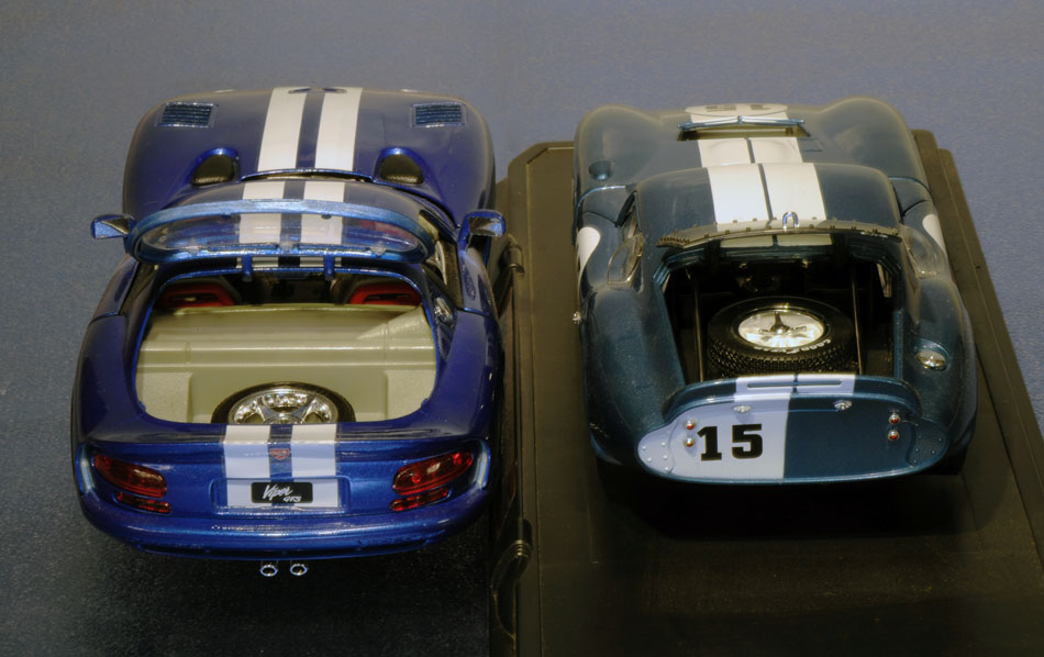 96 Dodge Viper GTS Coupe And 65 Shelby Cobra