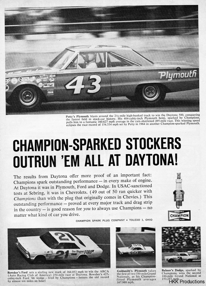 66 Petty Champion Ad