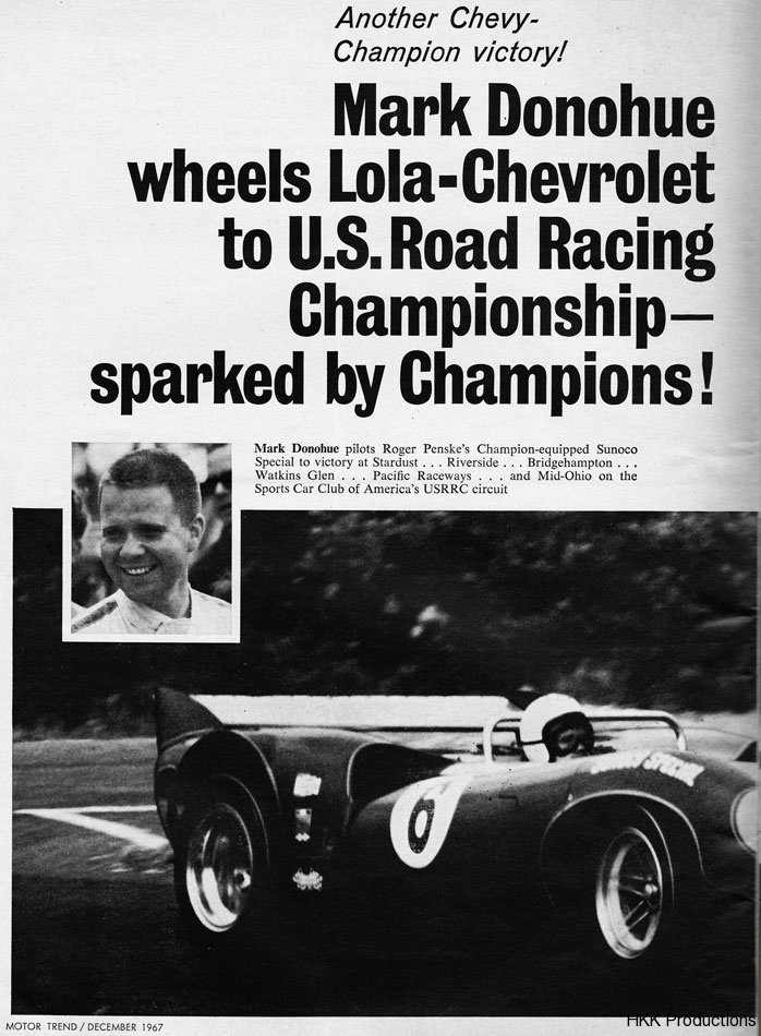 Mark Donohue Lola Champ Ad 1