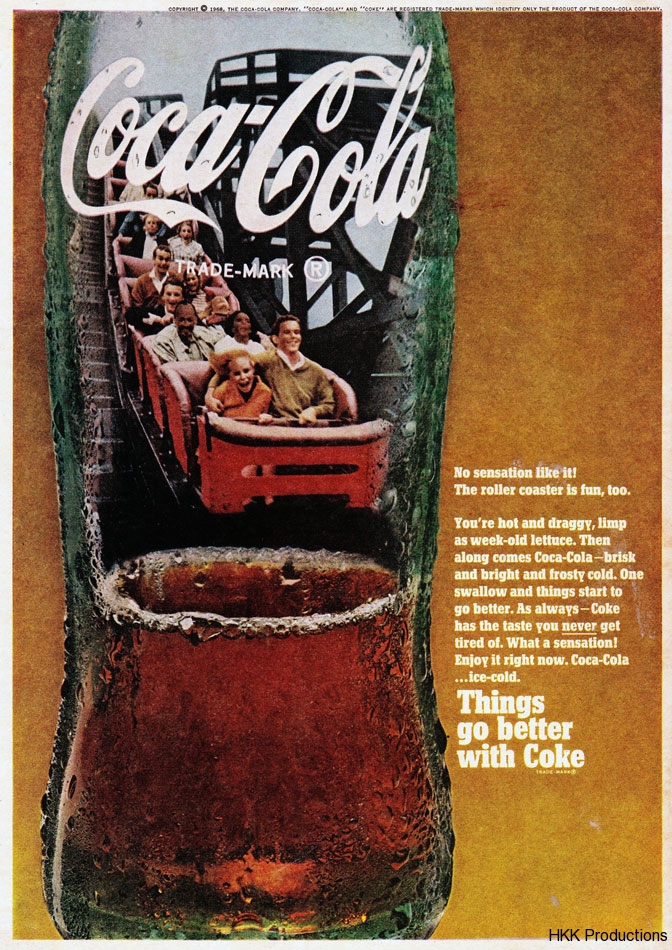 Roller Coaster Coke Ad