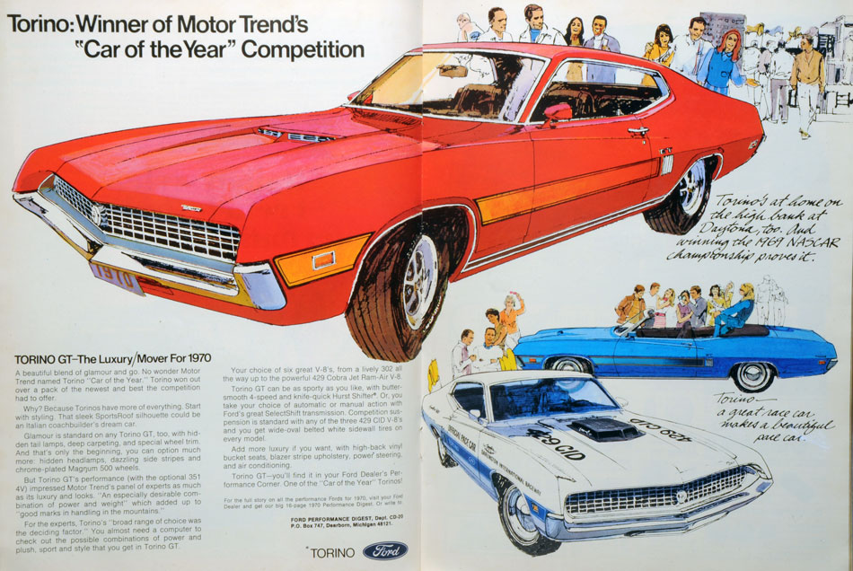 1970 Ford Torino GT Ad