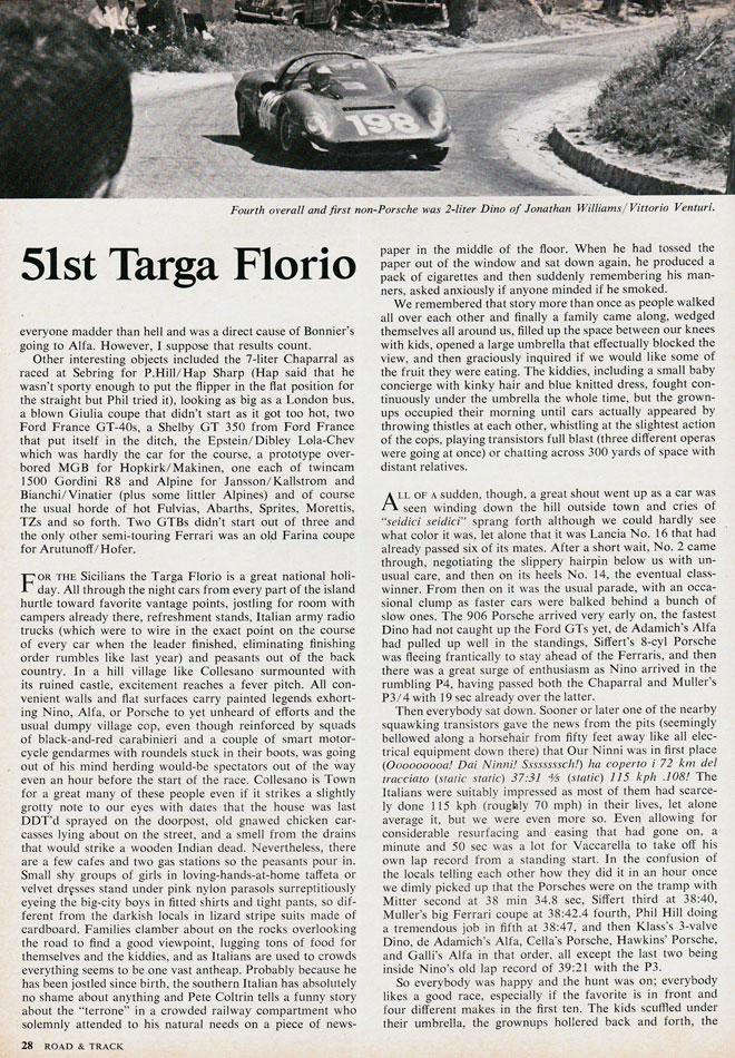 67 Ford V Ferrari Targa Florio ltaly 4