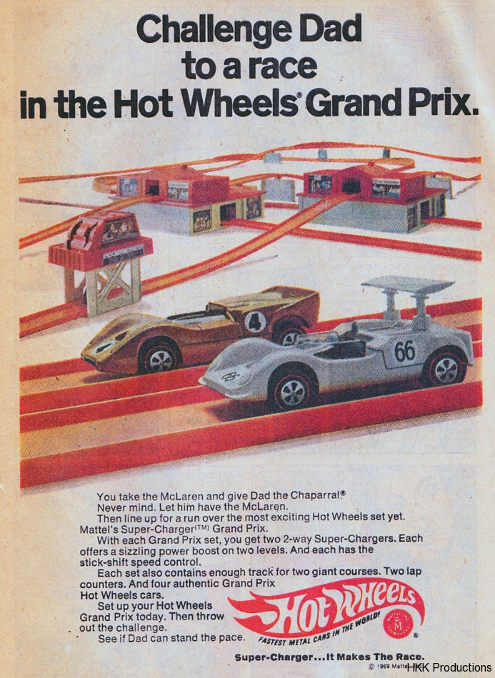 Hot Wheels Super Charger It Makes the Race Ad