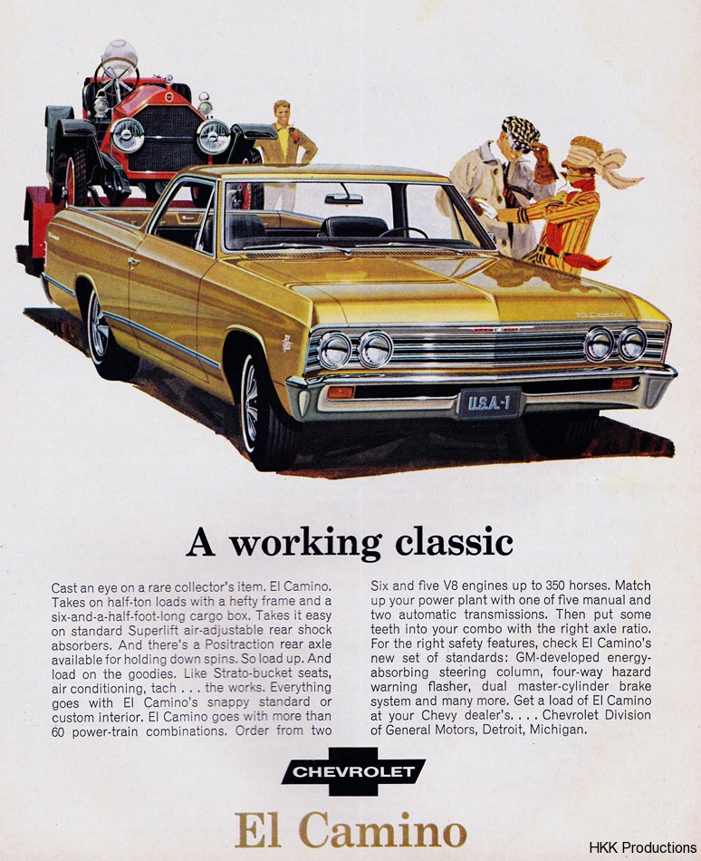 67 Chevy El Camino Ad 2