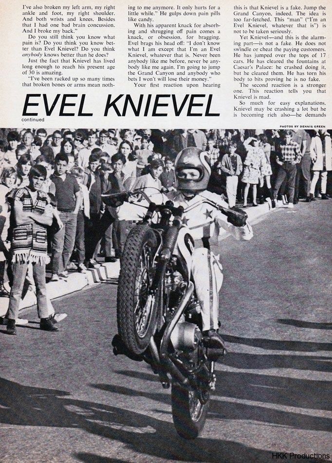 The Next Crash You Hear Will Be Evel Knievel 3